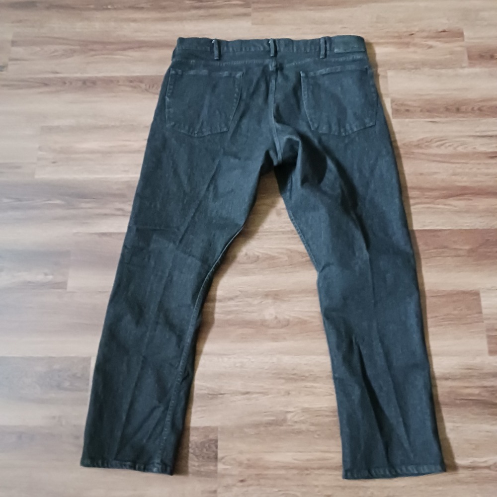 Polo Ralph Lauren Prospect Straight Black Jeans Mens 40x32 Dark Wash Denim - Picture 8 of 9
